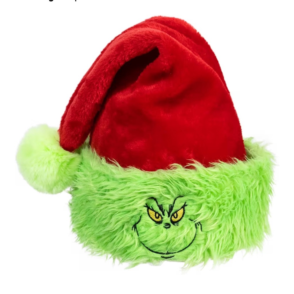 🆕 Grinch Santa Hat for Unisex Adults